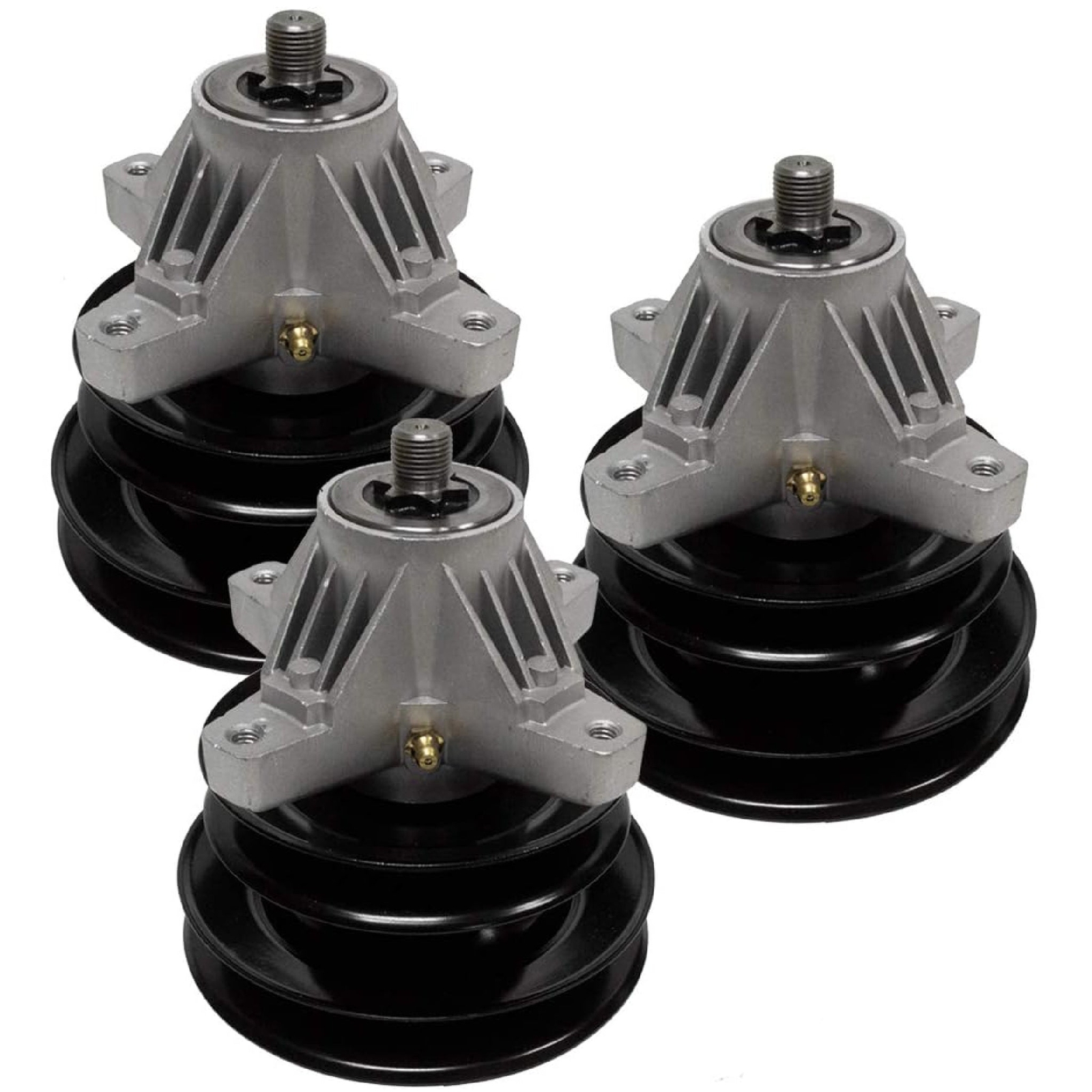 3PK Spindle Assembly w/ Double Pulley For 50” Deck MTD Cub Cadet 6 PT STAR Blade gallery
