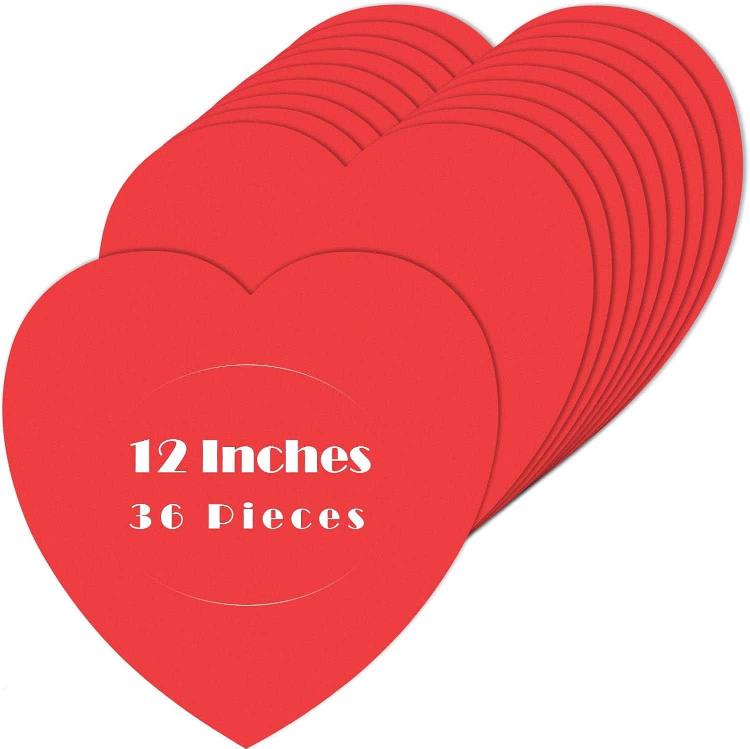 36 Large Large Valentines Day Heart Cutouts - 12 Inch Paper Heart Shape Die C... gallery