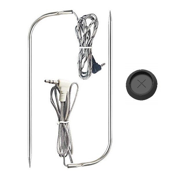 BOB's 2 OEM Meat Probes + Grommet For Traeger PRO Series Thermostat Controller gallery