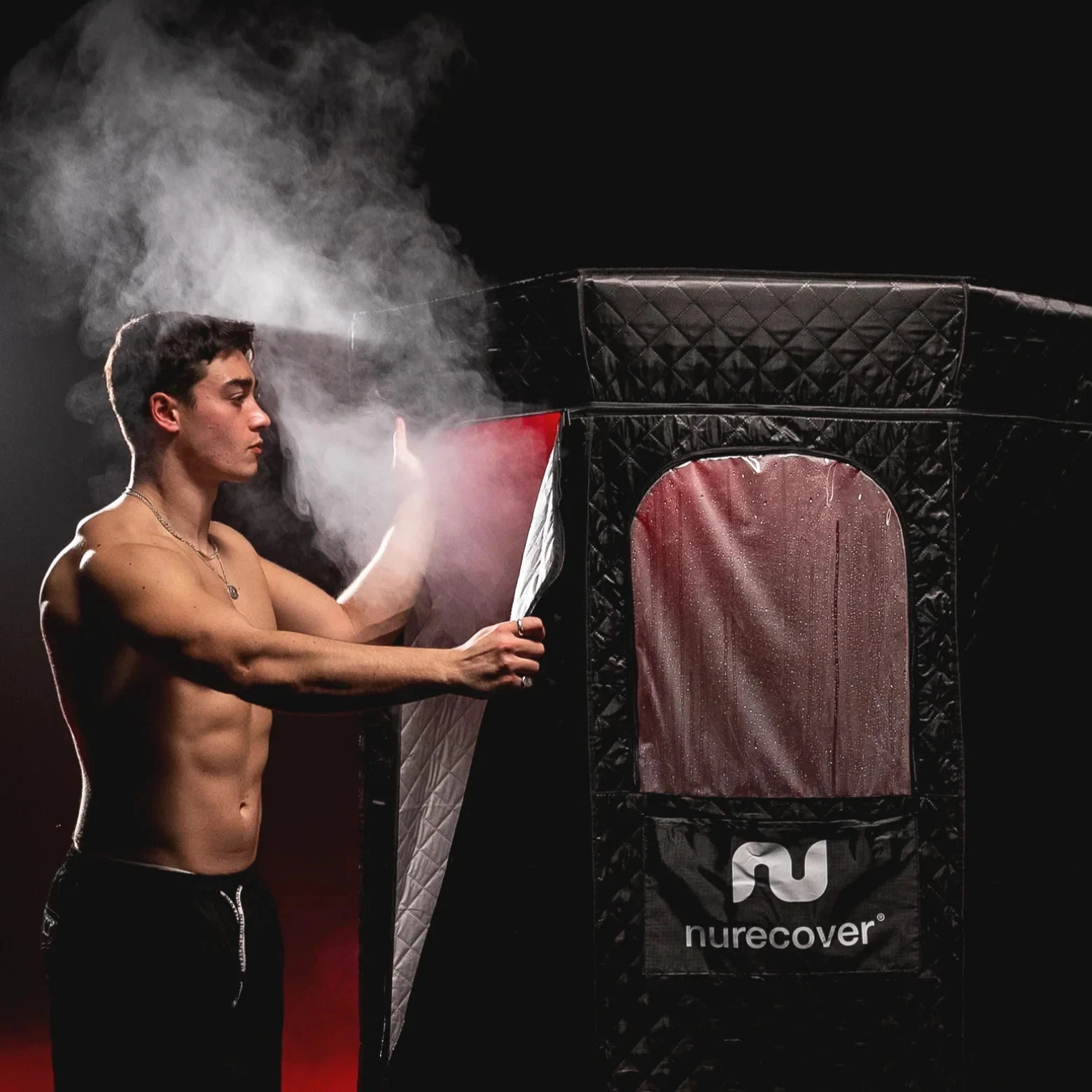 Portable Sauna & Ice Bath Tub Combo Cold Plunge Recovery Kit Spacious Home Sauna gallery