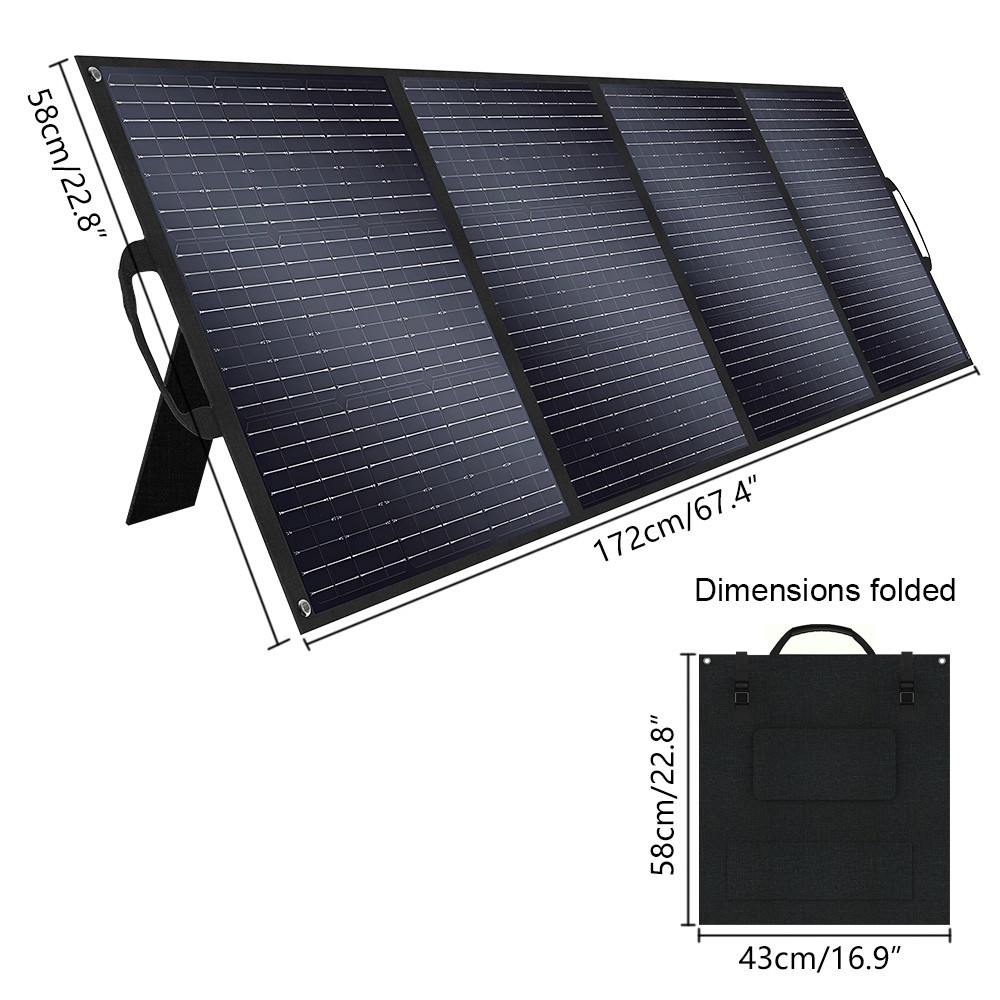 Solarplay 200/400W Portable Solar Panel for Solar Generators, Outdoor and RV gallery