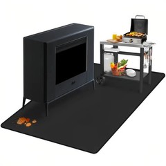 70 x 40 inches Under Grill Mats for Outdoor Grill, Reusable Grill Mat for Deck