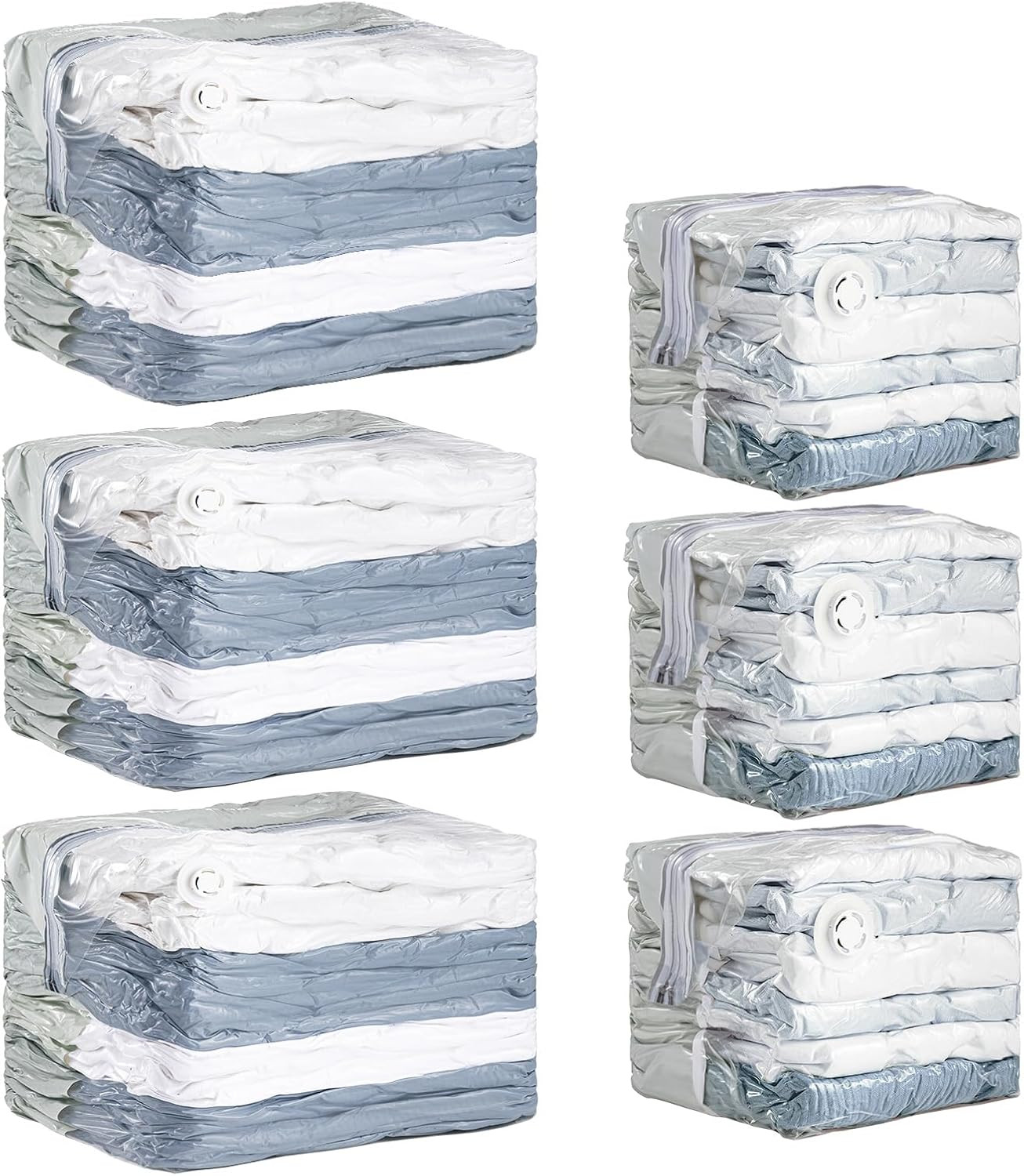 6 Pack Vacuum Storage Bags, Jumbo Cube (31X40X15 Inch), Extra Large Vacuum Seal gallery