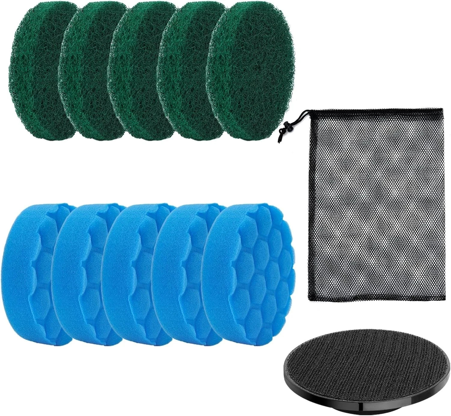 Electric Spin Scrubber Replacement Brush Heads Set, 10 Piece Replacement Brush C gallery