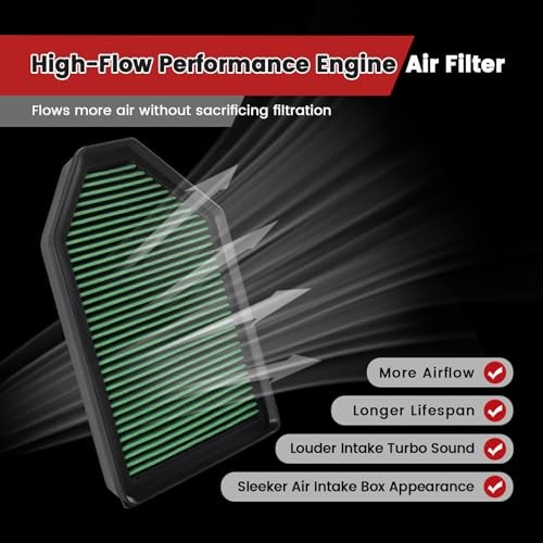 Engine Air Filter Compatible With DODGE Challenger, Charger,300-Air Filter gallery