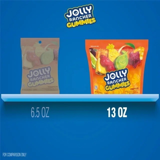 JOLLY RANCHER Gummies Tropical Fruit Flavored Candy – 13 oz Bag gallery