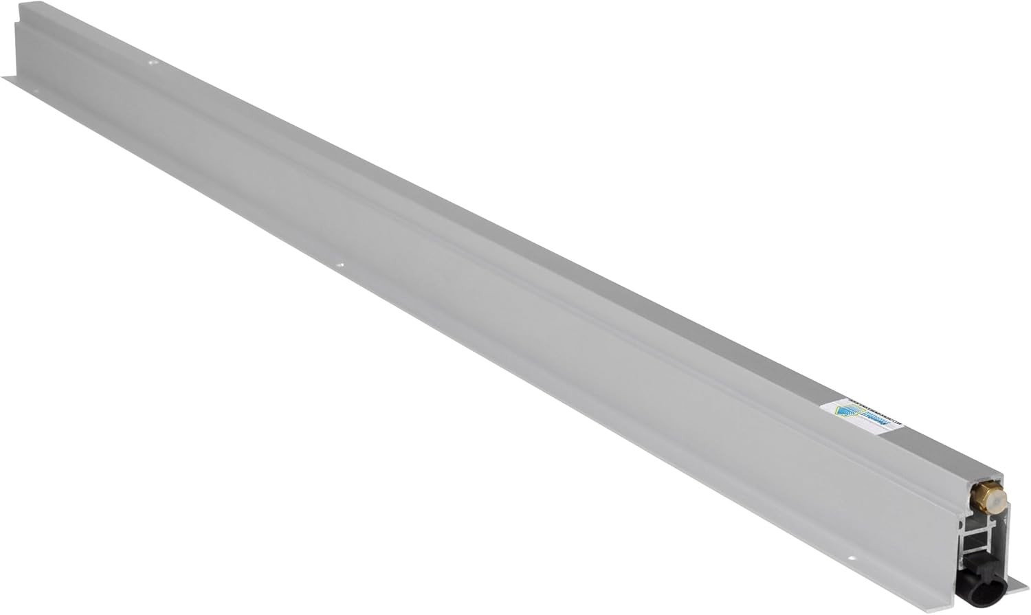 TMS Heavy Duty Automatic Door Bottom Seal - 36" Metal Sweep with Neoprene Seal gallery