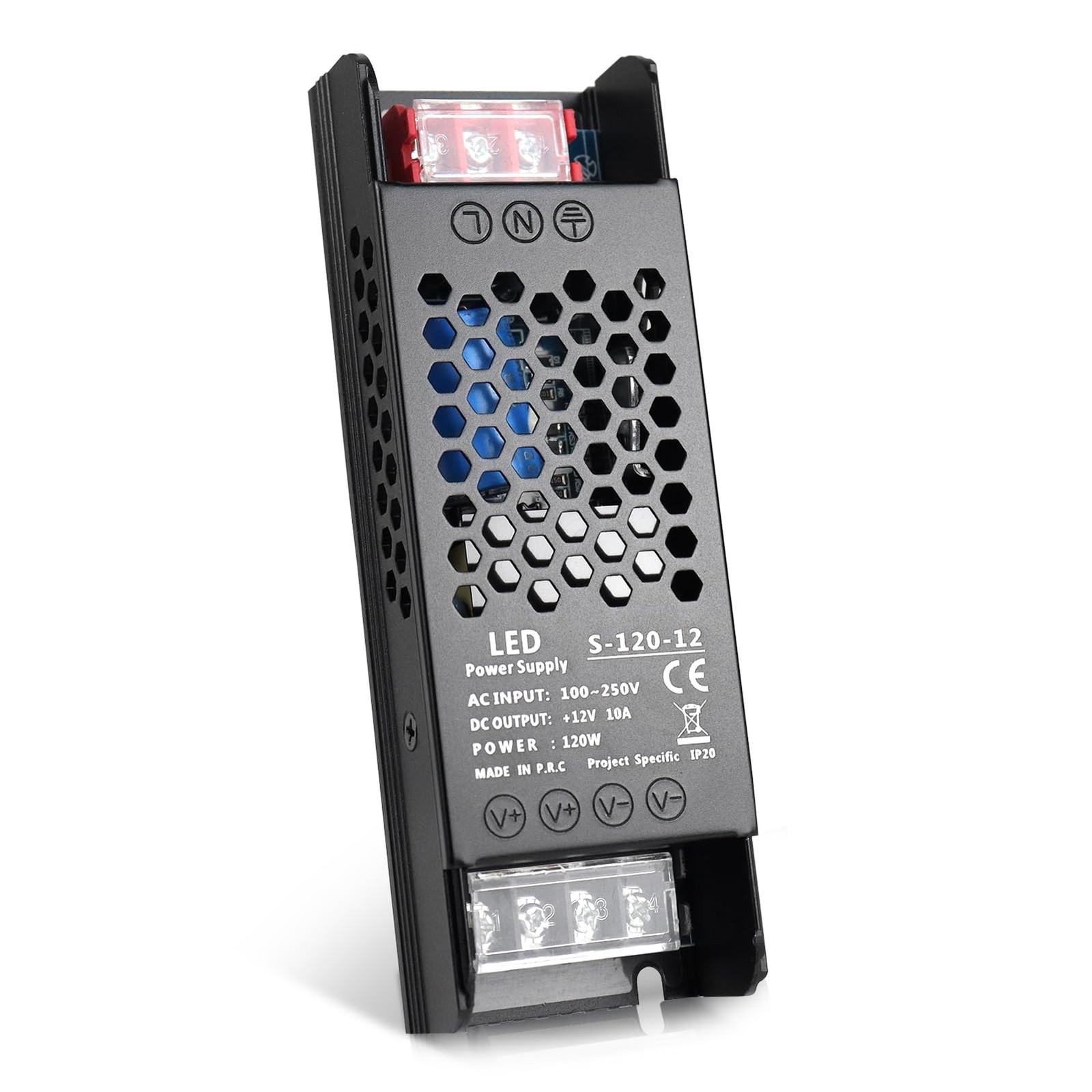 12V 10A 120W Universal Regulated Switching Power Supply, 100-250V AC to 12V D... gallery