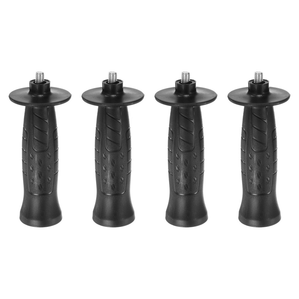 4 Set Angle Grinder Side Handle 8mm Thread 135mm Plastic Non-Slip
