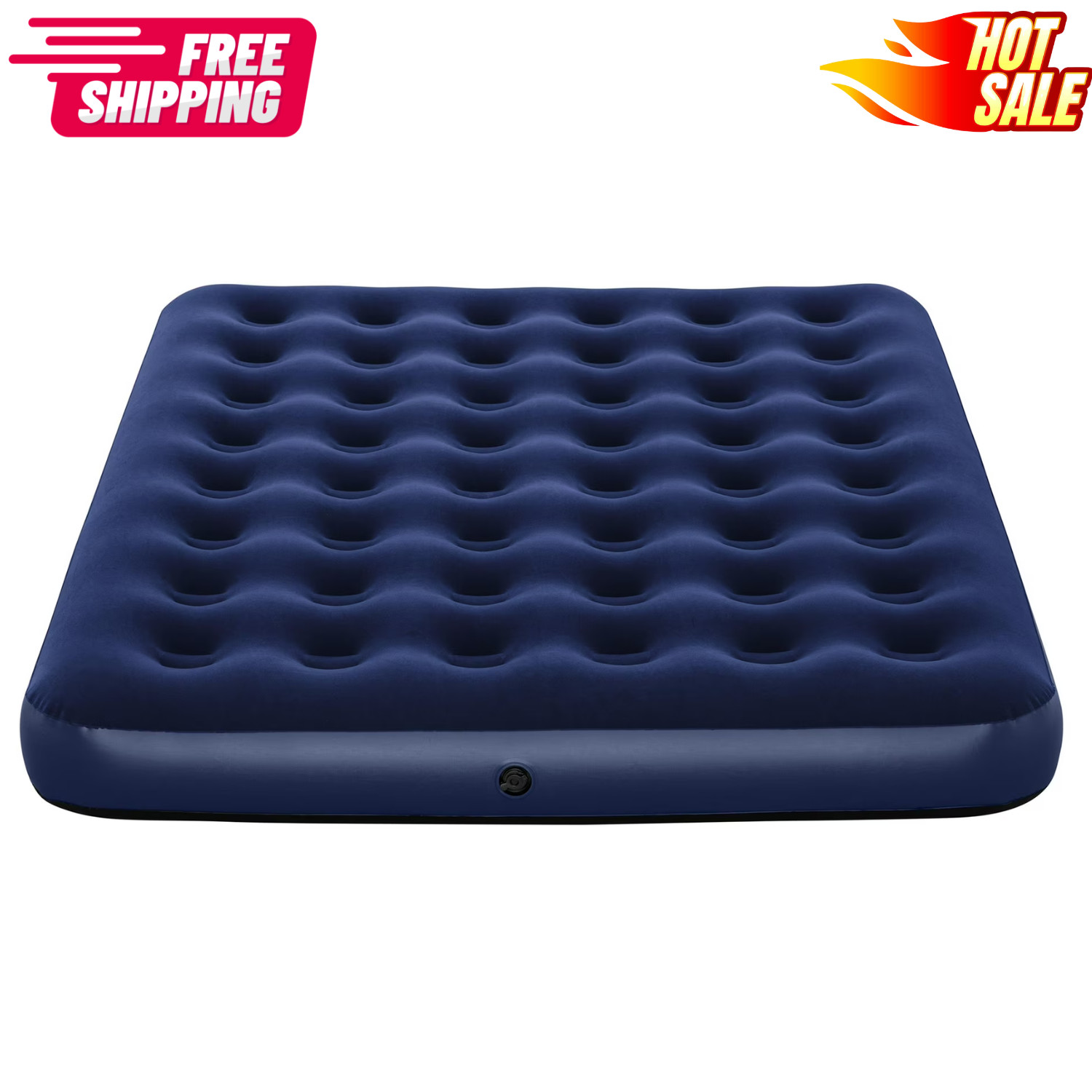 Ozark Trail 10in Queen Inflatable Air Mattress Blow Up Bed No Pump gallery