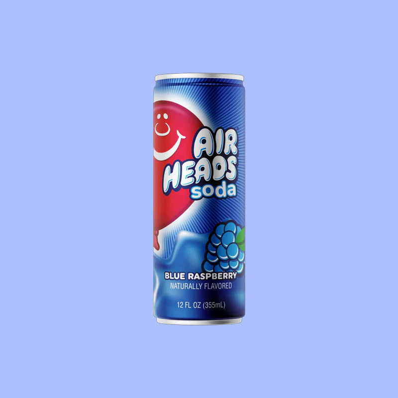 Airheads Soda Blue Raspberry 355ml (USA) Exotic Snacks gallery