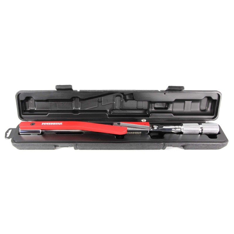 Precision Deflecting Beam Torque Wrench 20-220 ft lbs with Audible Feedback Case gallery