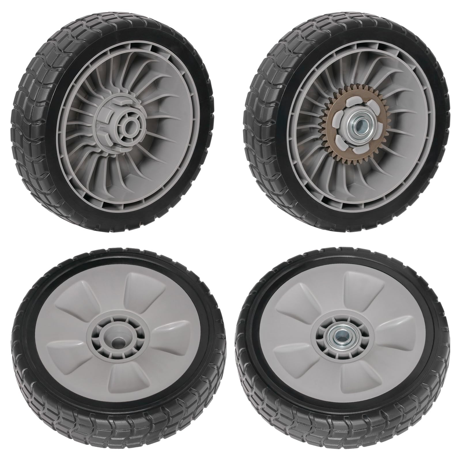 4 Pcs 8" Lawn Mower Wheels Compatible with Honda HRR216 HRS216 HRT216 Lawn Mo... gallery