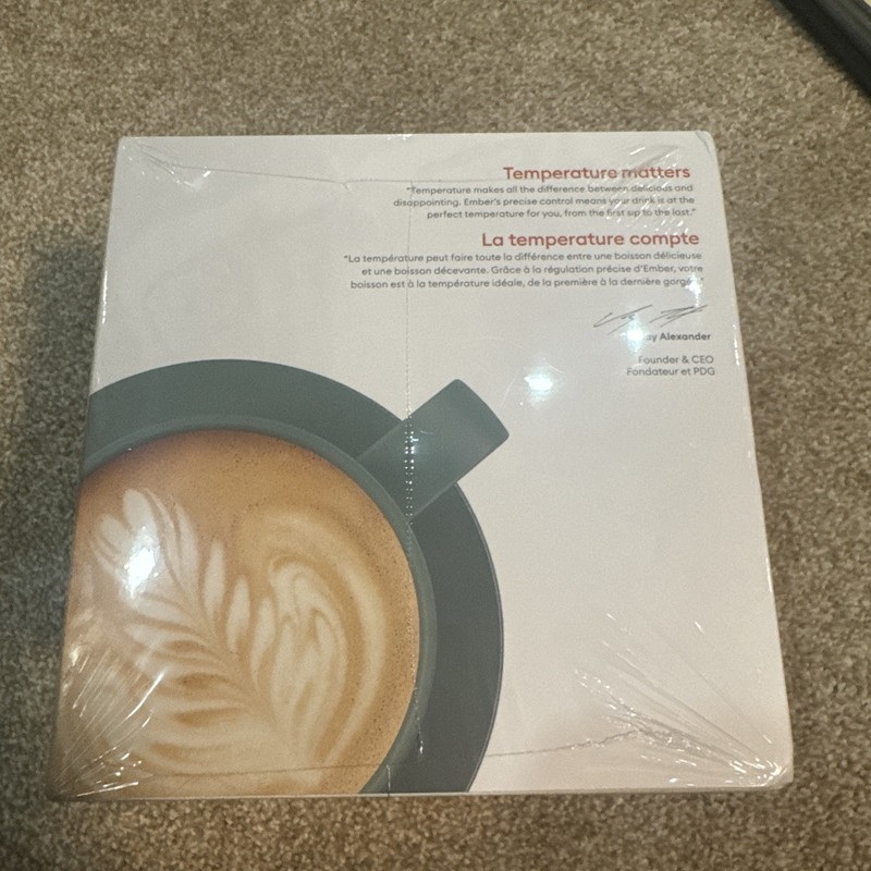Ember Mug 2 Temperature Control Heated Smart Mug 14 oz Sage Green New Sealed gallery