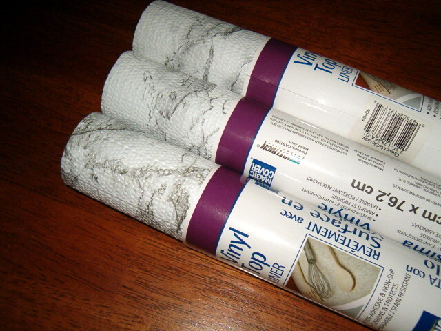 3 ROLLS Magic Cover Shelf Liner Marble Gray Design NEW 12" x 30" gallery