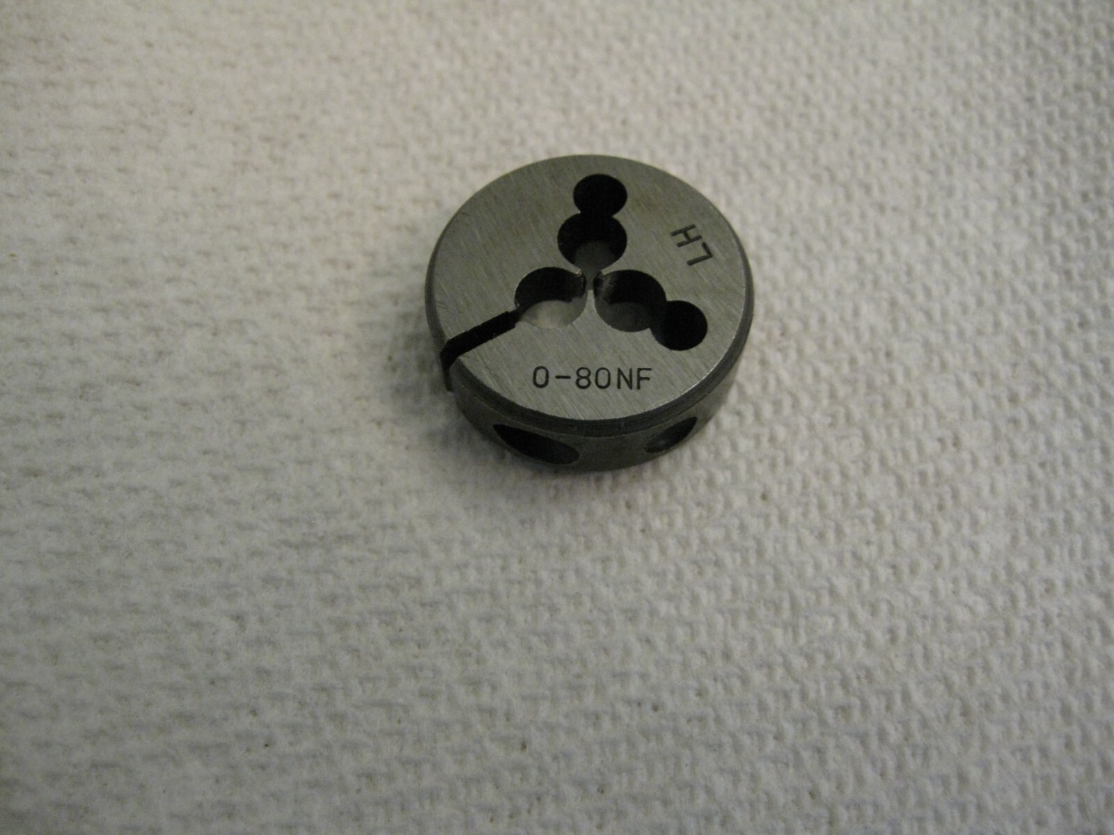 #0-80 NF Left Hand Round Split Adjustable Thread Die 1" Unbranded gallery