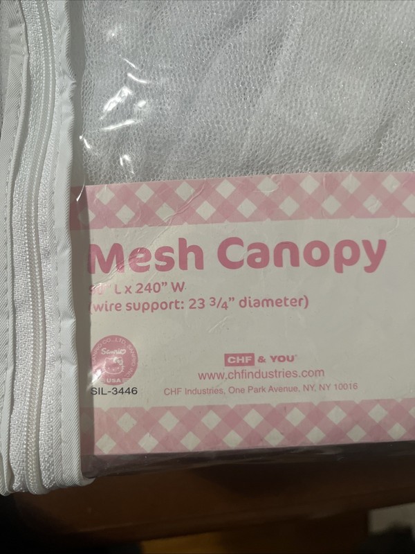 2004 Sanrio Hello Kitty Dream Net Bed Canopy NEW Princess Room Decor Rare gallery
