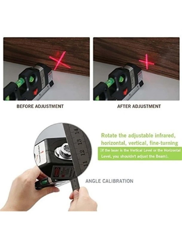 1pc Precision Multi-Purpose Laser Level Horizontal Vertical Laser Beam gallery