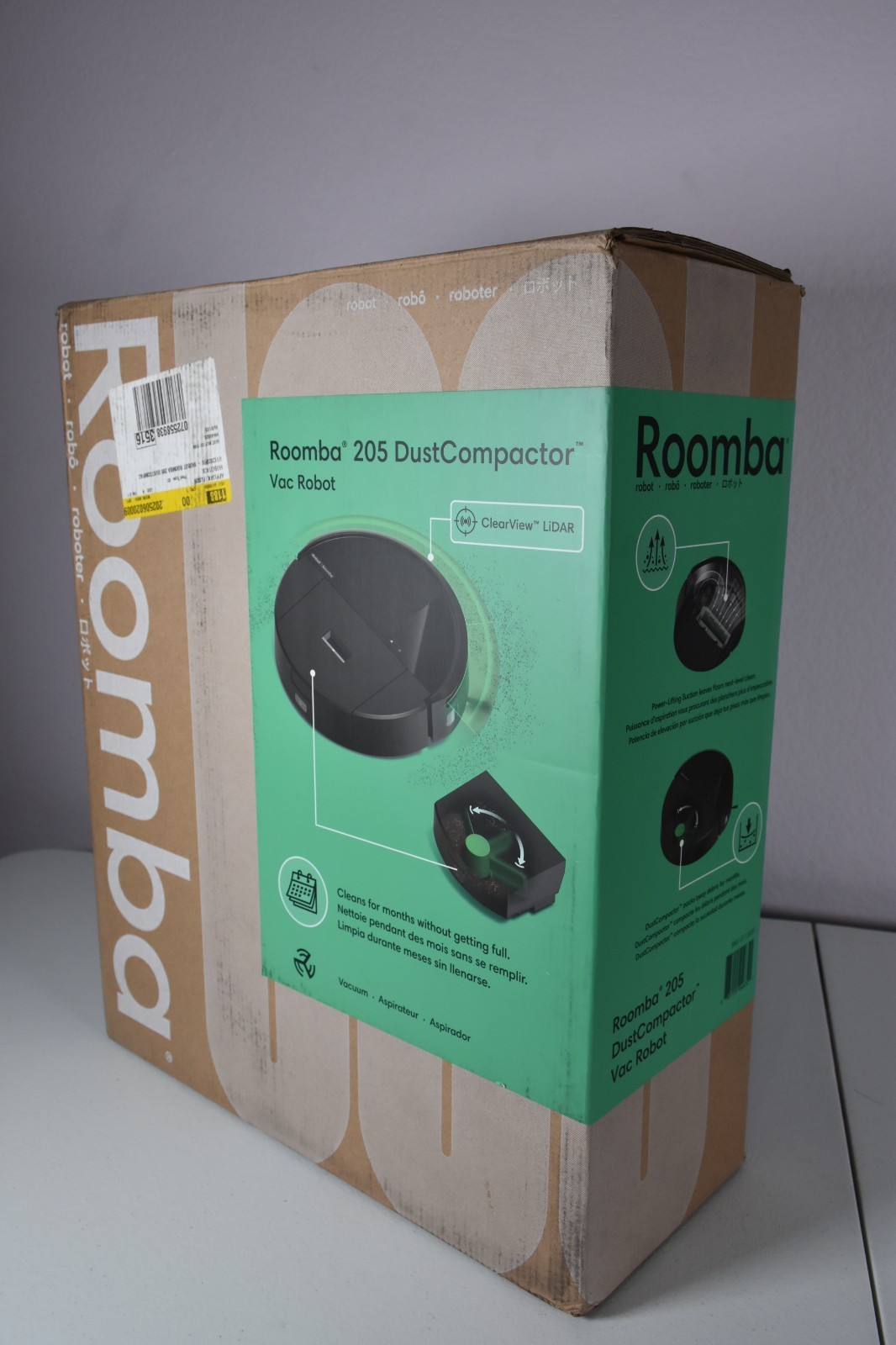 iRobot Roomba 205 DustCompactor Robot Vacuum LiDAR gallery