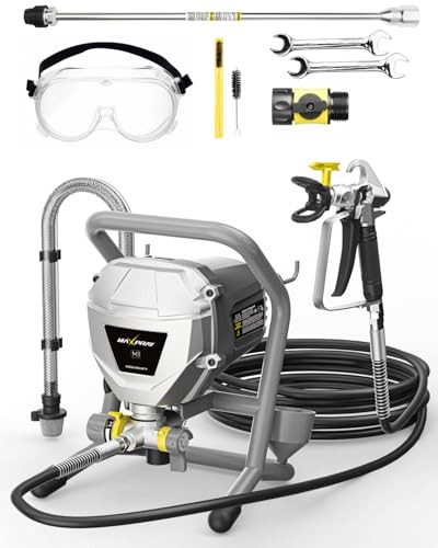MaXpray M1 Airless Paint Sprayer, Highly Efficient Thinning- gallery