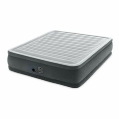 Intex 18-inch Inflatable Elevated Premium Airbed w/ Built-In Pump, King (Used)