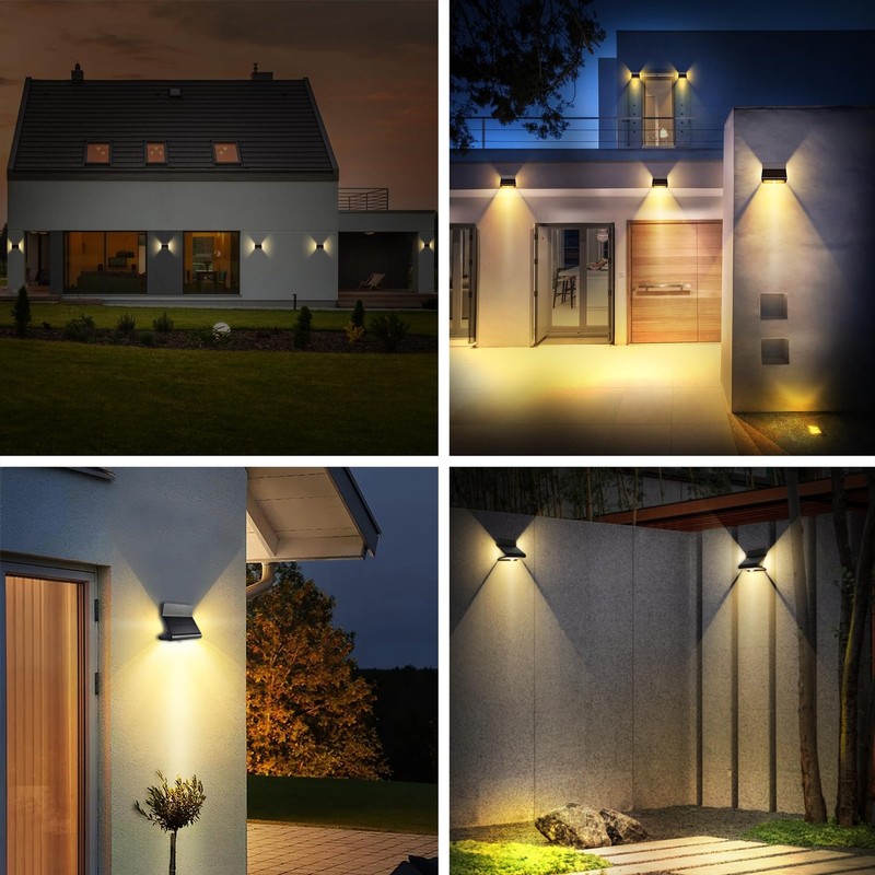 Motion Sensor Outdoor Lights With Optical Lens 3 Modes Ip44 Waterproof Solar Wal gallery