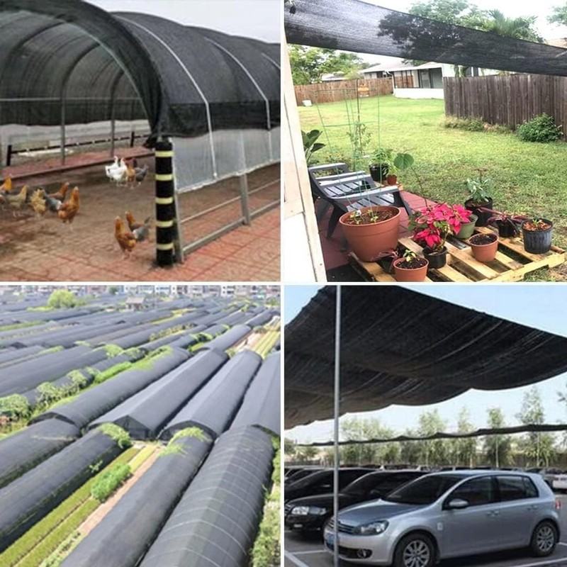 Durable 70-90% Sunblock Shade Cloth - Lightweight & Easy to Hang, 3'x6' gallery