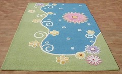 Pile Hand Tufted 100% Wool Handmade Area Rug For Home, Bedroom Living rug