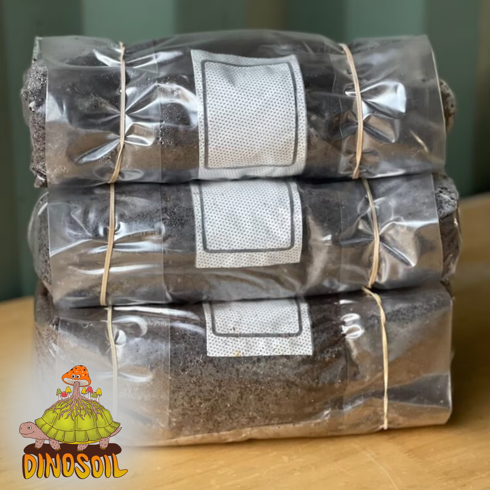 DinoSoil - Pasteurized Prehistoric Coco Coir Based Mushroom Growing Substrate gallery