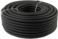 50 Ft. 3/8″ Split Wire Loom Conduit Polyethylene Tubing Black Color Sleeve Tube