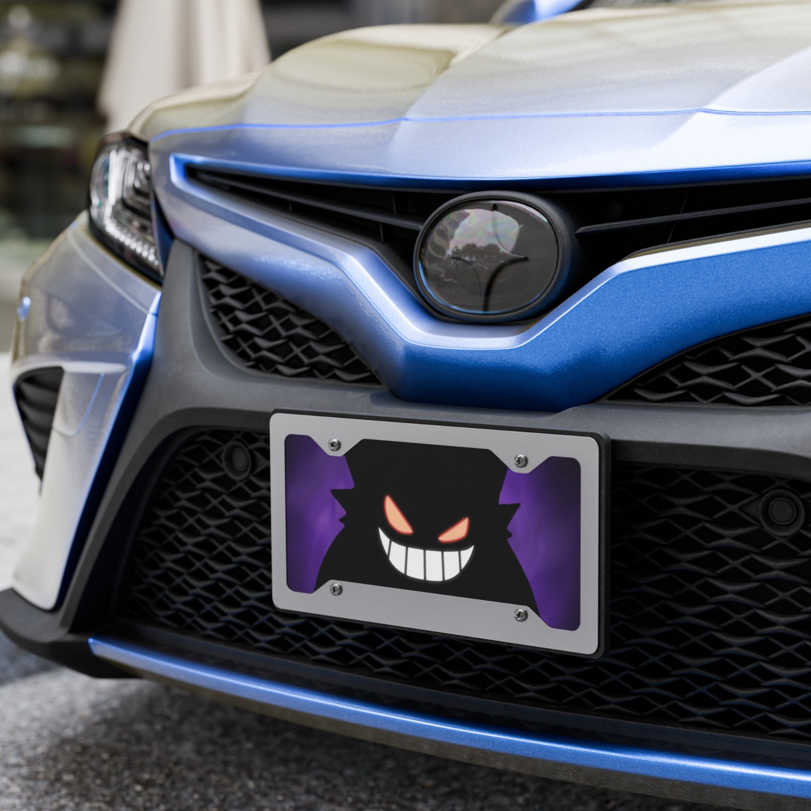 Ghost Eyes Vanity Plate Mischievous License Plate gallery