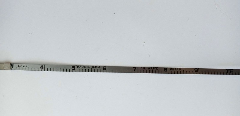 Lufkin C2730DMM 6mm x 30m Peerless Chrome Clad Frame Tape Measure USA gallery