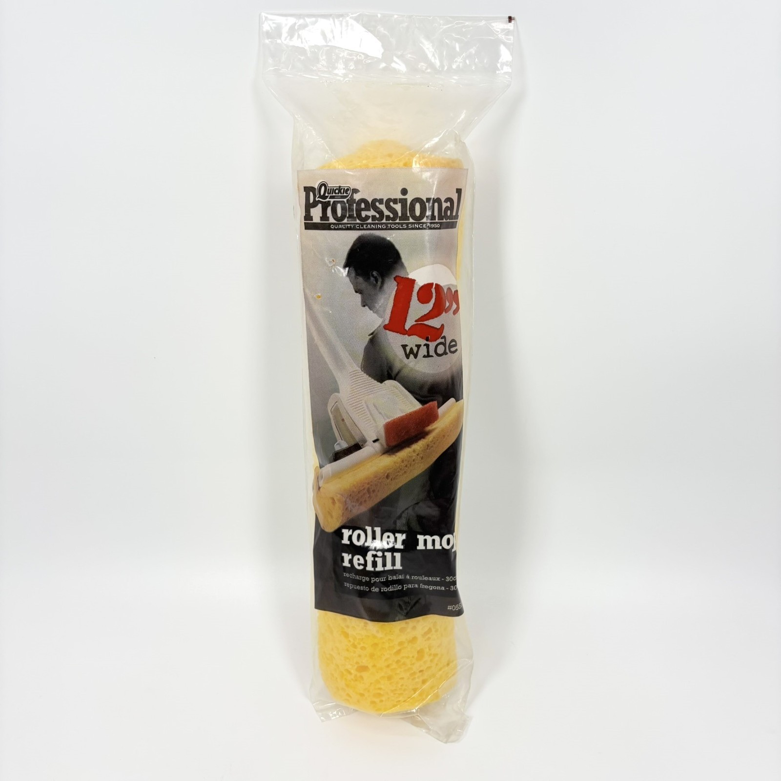 Quickie Professional Jumbo Roller Mop Head Refill Type P 12” Fits 055 / 055B gallery