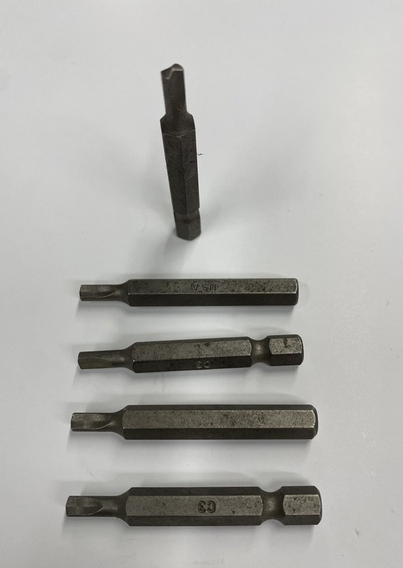 5/32" Clutch Screwdriver 2" Insert Bit (Lot of 5) gallery
