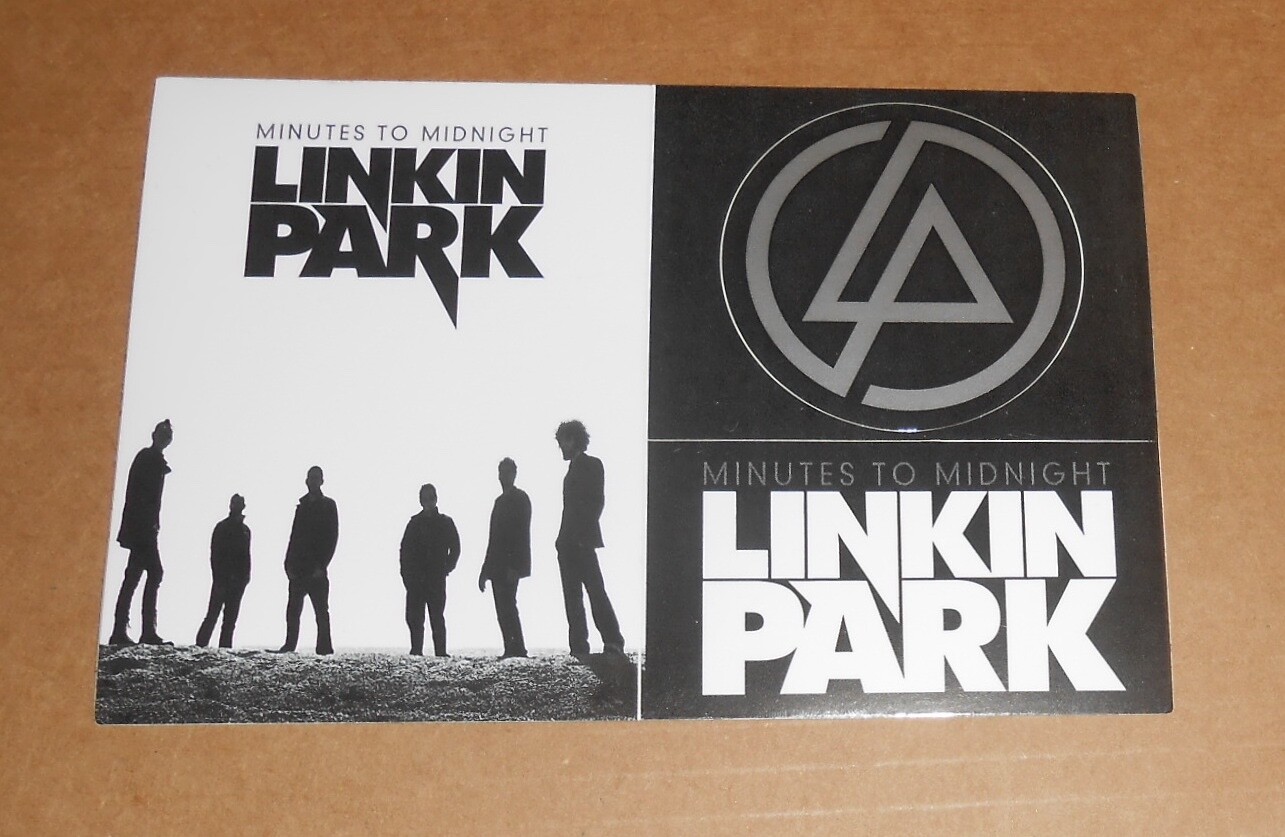Linkin Park Minutes to Midnight Sticker 2007 Original Promo 6x4 gallery