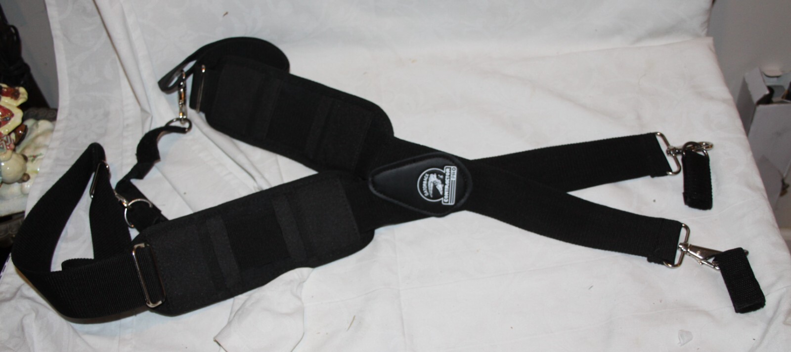 Gatorback Contractor Pro Tool Belt Size Large NO Pouch Black Canvas Belt Only gallery