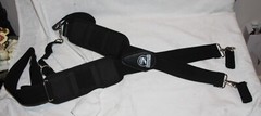 Gatorback Contractor Pro Tool Belt Size Large NO Pouch Black Canvas Belt Only