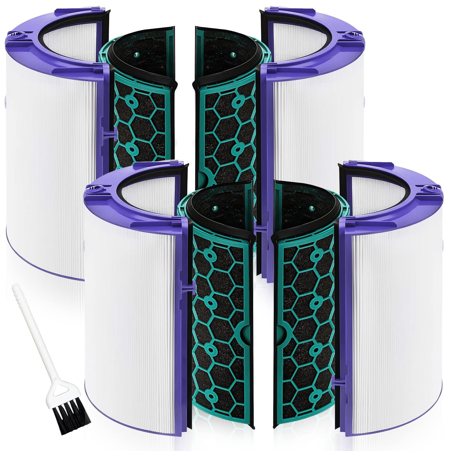 Air Purifier Replacement Filter For Dyson Pure Cool Fan TP04 HP04 DP04 2 Pack gallery