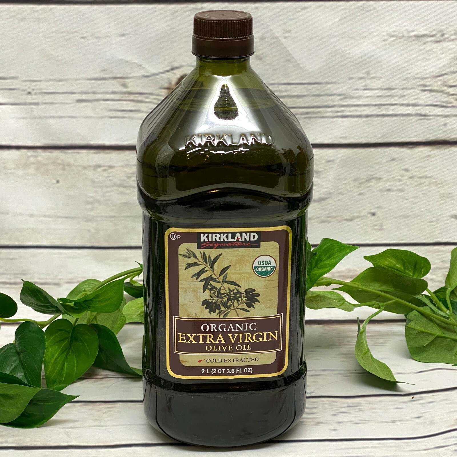 ORGANIC Extra Virgin Olive Oil Cold Extracted 2L (2 QT 3.6 fl oz) Italy EVOO gallery