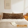 20x54 Fluffy Leopard Print Body 54" x 20" (Pack of 1) Cheetah Print Brown gallery