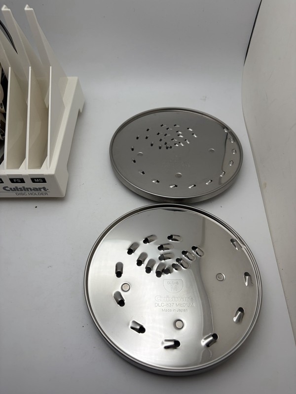 Cuisinart DLC 7 8 10 Food Processor Disc Blade Set of 7 Blades New Japan gallery