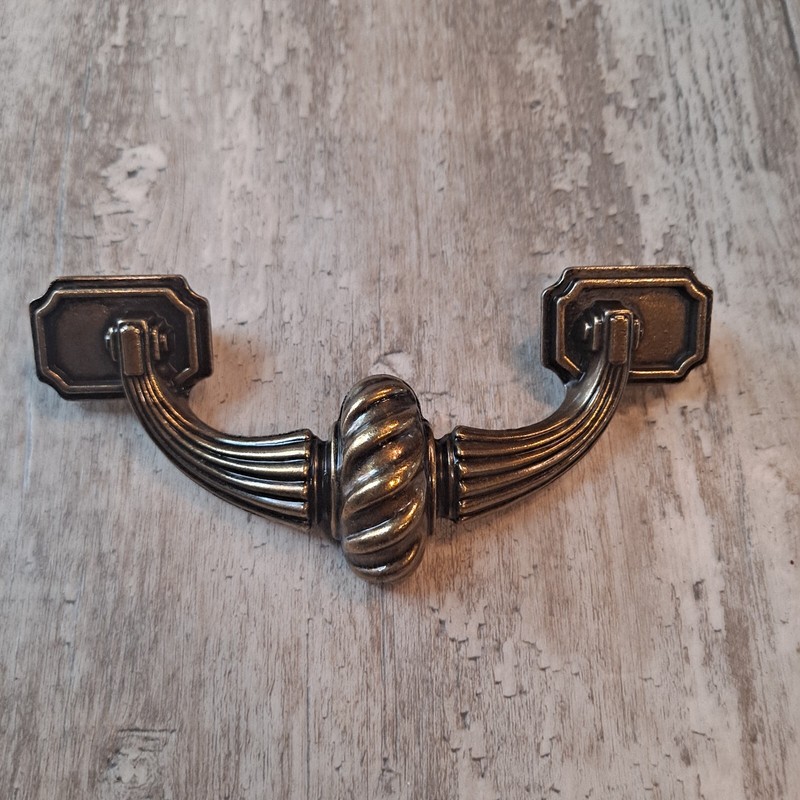 6 Vintage Amerock Brass Drawer Pulls 3" Centers 5.25" Length NOS BP-294-BB gallery