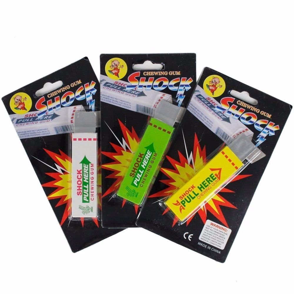 1 Pc Shocking Gum -Shocking Electric Shock Novelty Bubble Gum Prank Trick gallery
