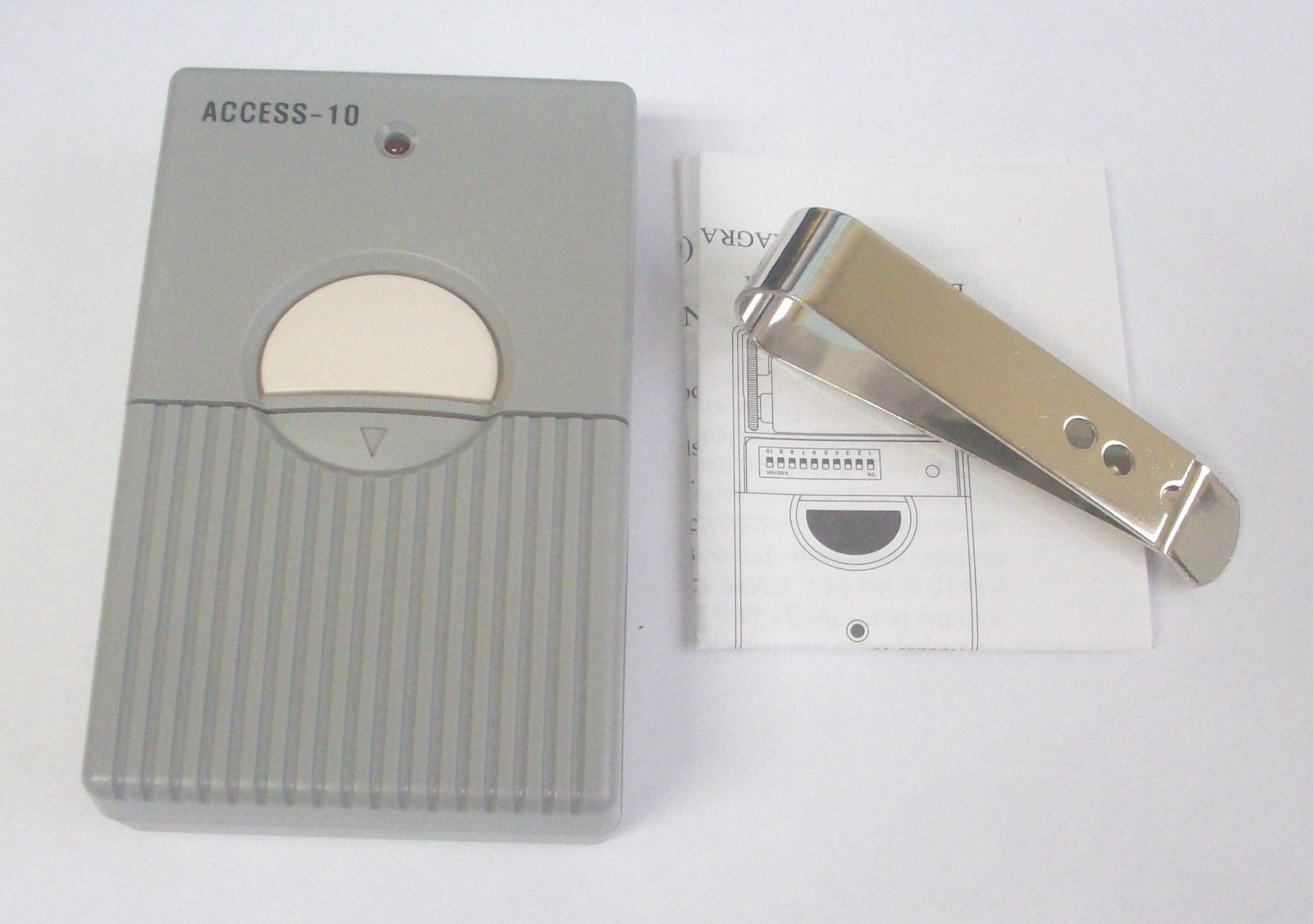 Access-10 Garage and Gate Door Remote Control Opener Transmitter 10 Digit Pins gallery