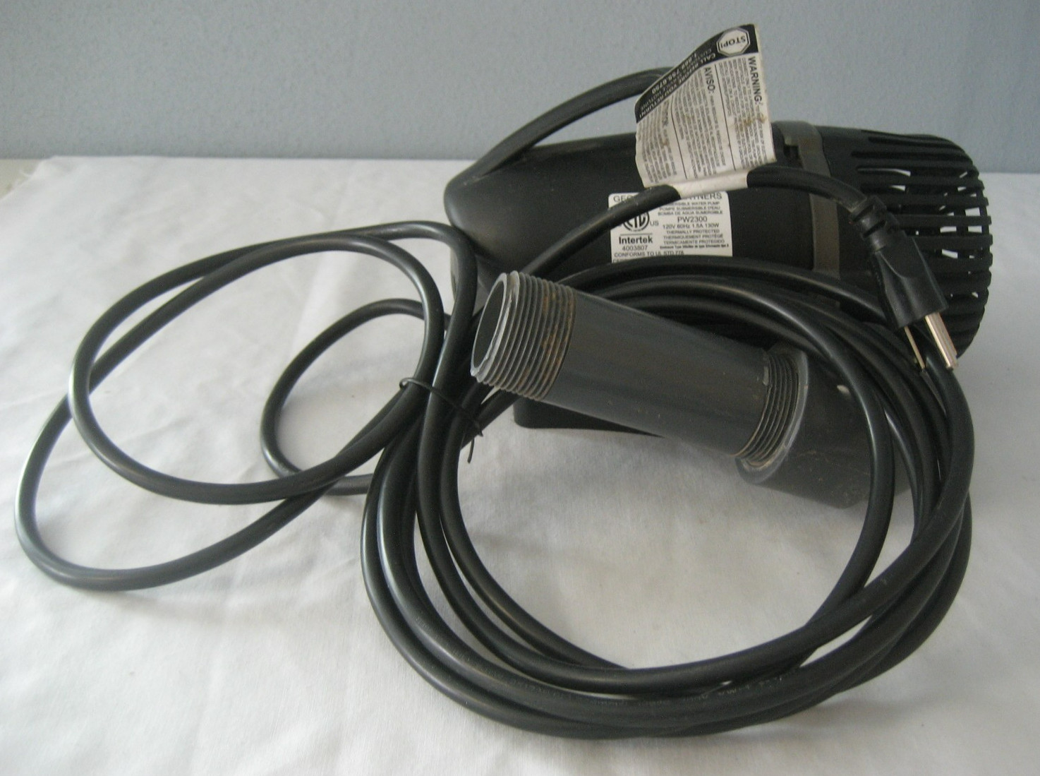 Geoglobal Partners Intertek PW2300 Submersible Waterfall Pump gallery