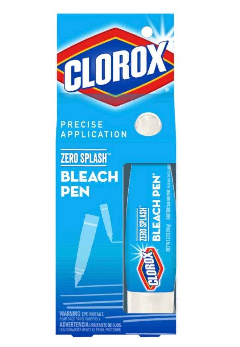 New in Box Clorox Zero Splash Bleach Pen, 1 Pen Below $85.00 Retail gallery
