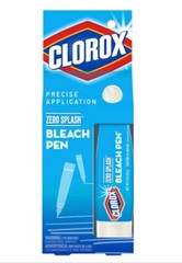 New in Box Clorox Zero Splash Bleach Pen, 1 Pen Below $85.00 Retail