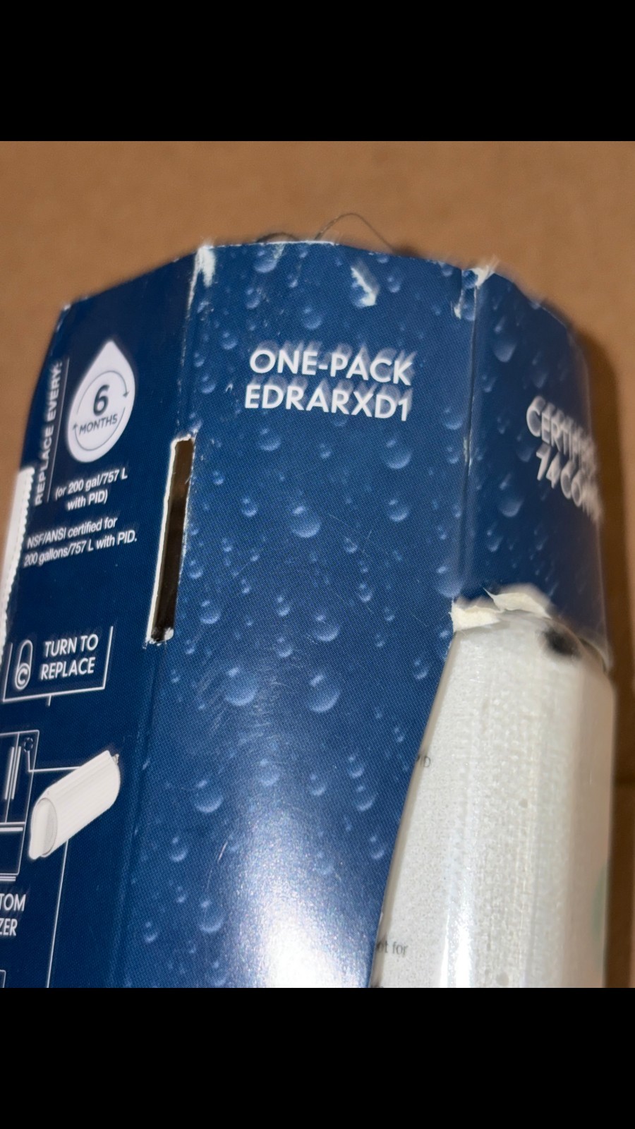 Everydrop Refrigerator Water Filter A EDRARXD1 NEW-damaged box UNOPENED gallery