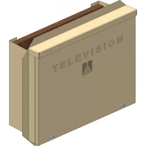 Orbit UM1100-TV MODULAR INTERFACE SERVICE ENCLOSURE WITH EMBOSSED ”TELEVISION” gallery