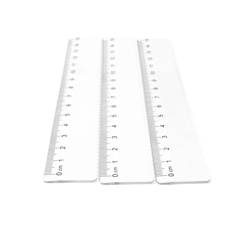 5 Pcs 15cm 20cm Multifunctional Ruler Plastic Ruler Straight Ruler Clear Ruler gallery